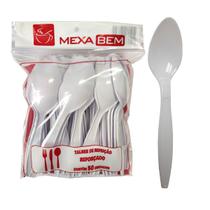 Colher Descartável Master - 50 Unidades Brancas, Perfeitas para Todos os Tipos de Refeições Colher Descartável Master - 50 Unidades Brancas, Perfeitas para Todos os Tipos de Refeições