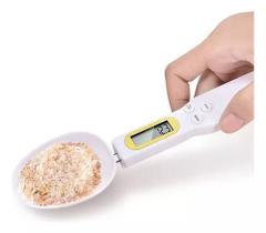 Colher Digital Mede De 0,1 A 500g Com Balança Dosador Em Led