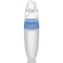 Colher Dosadora 90ml em Silicone Com Ventosa e Tampa Buba Para Introdução Alimentar e Papinha