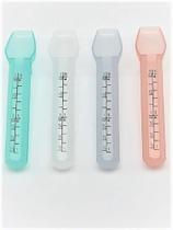 Colher dosadora de medicamentos Healthaccessories 10 ml calibrada, pacote com 4 Colher dosadora de medicamentos Healthaccessories 10 ml calibrada, pacote com 4