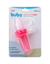 Colher Dosadora e Porta-Frutinha 30ml Rosa - Buba 12622 Colher Dosadora e Porta-Frutinha 30ml Rosa - Buba 12622