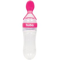 Colher Dosadora em Silicone 90 ml - Rosa - Buba