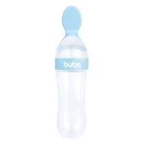 Colher Dosadora em Silicone Azul Buba