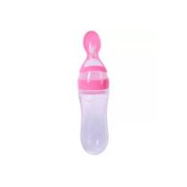 Colher Dosadora Em Silicone Bebê C/ Tampa Protetora P/ Papinha 90ml - ArtBaby