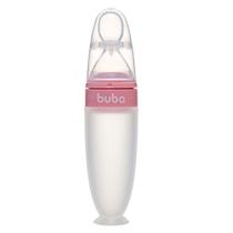 Colher Dosadora em Silicone Com Ventosa Rosa 18880 - Buba Colher Dosadora em Silicone Com Ventosa Rosa 18880 - Buba