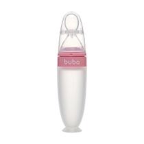 Colher Dosadora Em Silicone Com Ventosa Rosa Buba