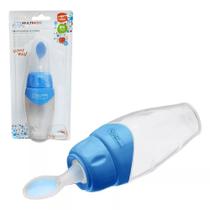 Colher Dosadora p/ Leite Materno e Papinha 90ml (Azul) - Multikids Baby