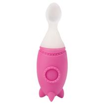 Colher Dosadora Papinha Infantil Para Bebê Rocket Rosa - MULTIKIDS BABY