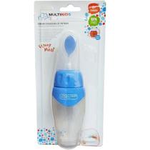 Colher Dosadora Para Papinha - Funny Meal Azul MULTIKIDS
