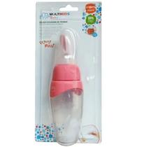 Colher Dosadora Para Papinha - Funny Meal Rosa MULTIKIDS