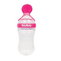 Colher Dosadora Rosa 90ml - Buba Silicone Início Alim.