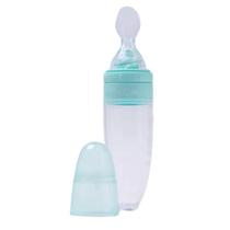 Colher Dosadora Silicone Infantil 90ml Introdução Alimentar