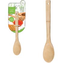 Colher Ecologica Talher Pegador Bambu Comida Cozinha 29cm Colher Ecologica Talher Pegador Bambu Comida Cozinha 29cm