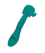 Colher Em Silicone Para Papinha Elefante Ollie - Marcus Marcus
