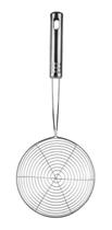 Colher Escumadeira Grande Inox Para Fritura Pastel Cozinha Colher Escumadeira Grande Inox Para Fritura Pastel Cozinha