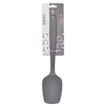 Colher Espátula de Silicone Preta, Vermelha, Cinza - 28cm Grande - Envio Rápido