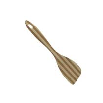 Colher Espatula Diagonal de Bambu 28cm Utensílios Doméstico