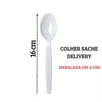 Colher Extra Forte Com 100 unidades Embalado Em Sache Para Delivery