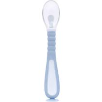Colher Flexivel Em Silicone Azul - Buba Colher Flexivel Em Silicone Azul - Buba