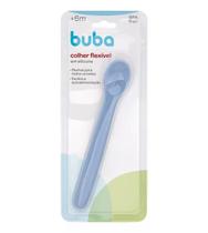 Colher Flexivel Em Silicone Azul Buba Colher Flexivel Em Silicone Azul Buba