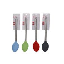 Colher Funda De Silicone Com Cabo De Aço Inox - Casual Home