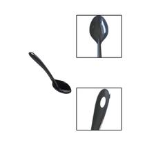 Colher Grande de Plastico Preta Colher Grande de Plastico Preta