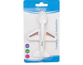 Colher Infantil Aviãozinho - Clingo