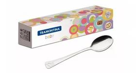 Colher Infantil Baby Em Aço Inox Tramontina 63970010