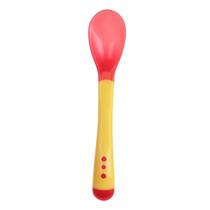 Colher Infantil Silicone Termo Sensível Sem BPA Colher Infantil Silicone Termo Sensível Sem BPA