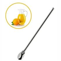 Colher Longa Bailarina Inox Para Mexer Suco Leite Jarra 30cm