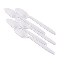 Colher Master Branca Biodegradável 50U Kit 5