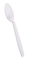 Colher Master Branca Biodegradável 50u
