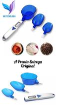 Colher Medidora Café, Chá, Farinha, Grãos, Sobremesa Digital Azul Colher Medidora Café, Chá, Farinha, Grãos, Sobremesa Digital Azul