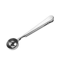 Colher Medidora Scoop Multiuso C/ Prendedor em Aço Inox 15ml