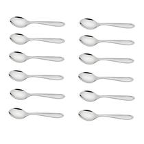 Colher mesa em aço inox laguna tramontina - kit com 12 peças