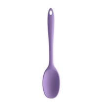 Colher Multiuso De Silicone P/ Cozinha Não Risca Roxo