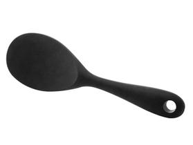Colher para Arroz em Silicone Preto 22,7cm - Talberg