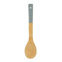 Colher para Arroz Nature Cor Cinza 30Cm Bambu