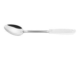 Colher para arroz utilita branco lamina de aco inox e cabo de polipropileno tramontina