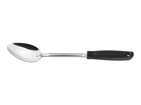 Colher para arroz utilita preto lamina de aco inox e cabo de polipropileno tramontina