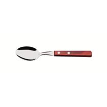 Colher Para Chá Tramontina Com Lâmina Em Aço Inox E Cabo Em Madeira Polywood Vermelho Tramontina Colher Para Chá Tramontina Com Lâmina Em Aço Inox E Cabo Em Madeira Polywood Vermelho Tramontina