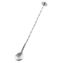 Colher para Coquetel Mimo Style com Disco em Aço Inox 27 cm