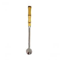 Colher Para Jarra Suco Bambu Inox 30 Cm - Colher Bailarina Colher Para Jarra Suco Bambu Inox 30 Cm - Colher Bailarina