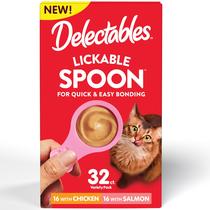 Colher para Lamber Cat Treats Hartz Delectables - 32 Unidades