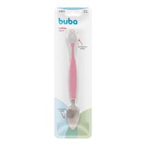 Colher Para Raspar Frutas 2 Em 1 Em Inox e 100% Silicone - Buba Colher Para Raspar Frutas 2 Em 1 Em Inox e 100% Silicone - Buba