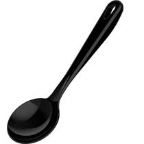 Colher para Servir de Nylon Preta Cozinha Arroz Molho Kitch Crippa