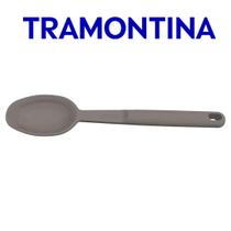 Colher para Servir Tramontina Softta em Silicone Cinza