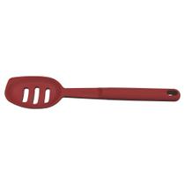Colher para Servir Vazada Tramontina Softta de Silicone Vermelho Colher para Servir Vazada Tramontina Softta de Silicone Vermelho