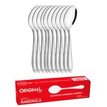 Colher para Sobremesa América em Aço Inox com 12 peças Original Line