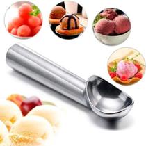 Colher Para Sorvete e Açaí Bola Profissional Grande Alumínio -NOVIDADE Colher Para Sorvete e Açaí Bola Profissional Grande Alumínio -NOVIDADE